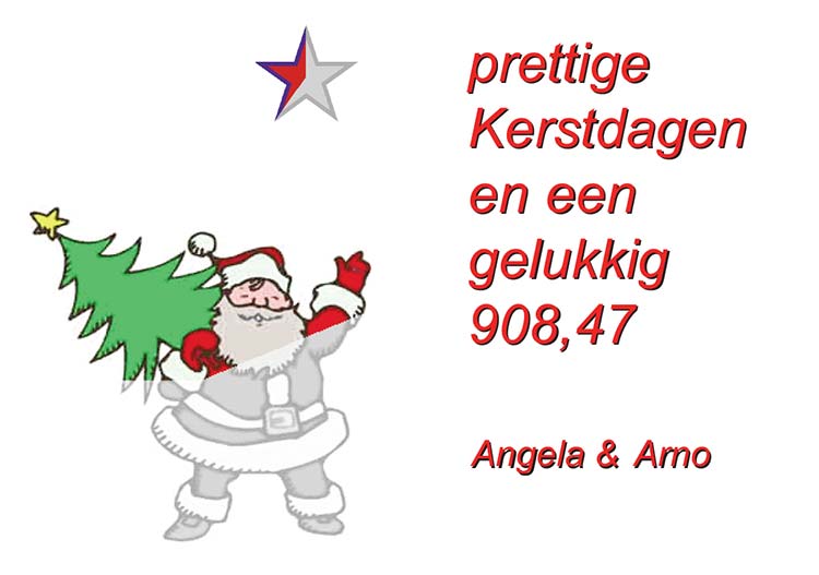 Kerstkaart 2001-2